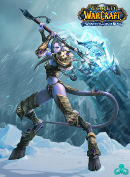 armor axe clothed clothing convincing_weapon detailed_background female greataxe holding_object holding_weapon hooves horn ice long_tail looking_at_viewer melee_weapon navel purple_eyes skimpy solo tail tentacles toony unconvincing_armor weapon 圣手 blizzard_entertainment warcraft draenei horned_humanoid humanoid tailed_humanoid detailed hi_res