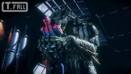abdominal_bulge anthro anthro_pred bite defeat defeated duo forced human_prey male male/male oral_vore soft_vore swallowing vore tirac_fall marvel spider-man_(series) spider-man_(character) the_lizard_(marvel) human mammal 16:9 3d_(artwork) 3d_animation animated blender_(artwork) blender_cycles_(artwork) digital_media_(artwork) hi_res huge_filesize long_playtime sound video widescreen