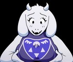 anthro bodily_fluids breast_play breasts clothed clothed_sex clothing cum cum_between_breasts delta_rune_(emblem) duo female first_person_view genital_fluids male male/female male_pov sex simple_background solo_focus symbol titfuck titfuck_under_clothes white_background impstripe undertale undertale_(series) toriel boss_monster_(undertale) bovid caprine goat mammal 2022