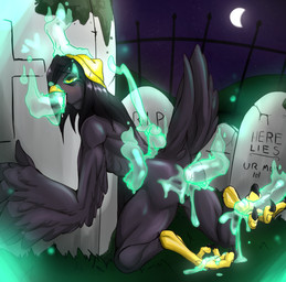 4_toes anal anisodactyl anthro athletic athletic_anthro athletic_female avian_feet beak beanie bodily_fluids butt cemetery clothing cum cum_from_nose cum_in_nose cum_inside cum_on_butt cum_on_feet disembodied_hand ejaculation feathered_wings feathers feet female foot_fetish foot_play footjob gangbang genital_fluids genitals ghost_hand ghost_sex glowing glowing_eyes group group_sex hat hat_only head_grab headgear headgear_only headwear headwear_only male male/male mind_control mostly_nude muscular muscular_anthro muscular_female nude oral penile penis possession sex slim slim_anthro slim_female solo_focus tail tail_feathers talons toes tombstone translucent translucent_penetration translucent_penis unusual_bodily_fluids unusual_cum unusual_genital_fluids wings chalk_outline hill_(chalk_outline) avian bird corvid corvus_(genus) crow ghost oscine passerine spirit absurd_res clip_studio_paint_(artwork) digital_media_(artwork) hi_res