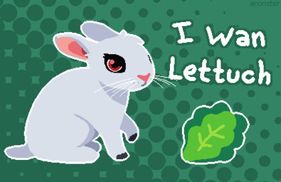 eye_markings facial_markings feral fingerless_(marking) food fur green_background halftone_background head_markings head_tuft hungry lettuce long_ears male markings mask_(marking) multicolored_body multicolored_fur pattern_background pink_nose plant quadruped red_eyes short_tail simple_animation simple_background solo tail tuft two_tone_body two_tone_fur vegetable whiskers white_body white_fur white_whiskers anonster lucas_(anonster) blanc_de_hotot domestic_rabbit lagomorph leporid mammal oryctolagus rabbit animated digital_media_(artwork) halftone hi_res pixel_(artwork) pixel_animation watermark