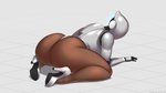 big_butt butt clothing dark_body dark_skin featureless_face female footwear high_heels huge_butt looking_back machine not_furry shoes solo thick_thighs wide_hips liveforthefunk haydee_(game) haydee humanoid robot robot_humanoid 16:9 hi_res widescreen