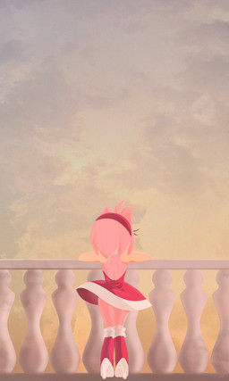 accessory anthro backless_clothing backless_dress boots clothing dress female footwear hair_accessory hairband high_heeled_boots high_heels looking_away red_clothing red_dress shoes sky solo sunset afina sega sonic_the_hedgehog_(series) amy_rose eulipotyphlan hedgehog mammal 3:5 absurd_res hi_res