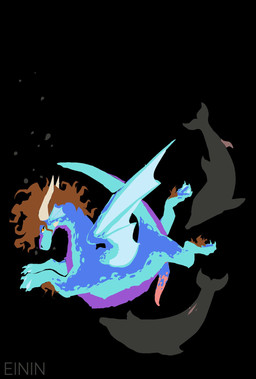 animal_genitalia animal_penis animal_vulva blue_body blue_scales bubble cetacean_genitalia cetacean_penis cetacean_vulva claws female feral fin genitals group horn male mane mottled mottled_genitalia mottled_penis orange_eyes pawpads penis purple_body purple_scales scales tapering_penis trio vulva wings einin mythology ryken_aaelgrin aquatic cetacean dolphin dragon mammal mythological_creature mythological_scalie scalie toothed_whale 2026 hi_res signature