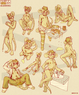 4_toes annoyed anthro anus armpit_hair balls barefoot bathroom bodily_fluids body_hair bottomwear buckteeth chips_(food) claws clothed clothing embarrassed embarrassed_male erection eyewear feet finger_claws food footwear footwear_only foreskin genital_fluids genitals glasses happy hindpaw humanoid_genitalia humanoid_penis kneeling leaning_on_table legwear legwear_only male male_peeing mostly_nude nerd nude pants pants_only pants_wetting paws peeing peeing_into_sink peeing_on_ground peeing_on_self peeing_on_table penis pickle_jar plantigrade plotting pubes sandwich_(food) shy skinny small_penis socks socks_only soles solo stockings stockings_only tail teeth text toe_claws toes tongue tongue_out topless underwear underwear_only urine urine_on_food urine_on_ground urine_on_self watersports wearing_glasses wet wet_clothing wetting obrien_(artist) chip_(obrien) mammal mouse murid murine rodent 5:6 absurd_res artist_name hi_res multiple_images sketch_page