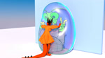 anthro body_pillow bubble clothing dakimakura dakimakura_pillow dress enjoyment female hug leaning leaning_backward leaning_forward orange_clothing orange_dress pillow purple_clothing purple_dress sinking solo squish wall_(structure) white_floor wobbling skeletorskeletonized c4d arthropod insect lizard mantis reptile scalie 16:9 3d_(artwork) 3d_animation animated cinema_4d_(artwork) digital_media_(artwork) hi_res no_sound short_playtime webm widescreen