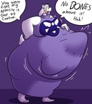 abdominal_bulge anthro clothed clothing digitigrade female female_pred fur humor implied_oral joke motion_lines oral_vore poking_stomach predator/prey pun simple_background solo speech_bubble stretchy_bulge struggling struggling_prey text vore the_hookaloof toby_fox_(copyright) undertale undertale_(series) sans_(undertale) toriel bovid caprine goat mammal absurd_res digital_drawing_(artwork) digital_media_(artwork) english_text hi_res