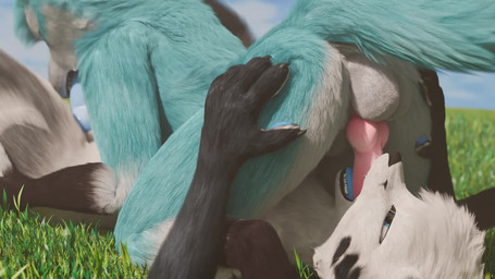 69_position animal_genitalia animal_penis anthro duo fellatio genitals knot male male/male oral oral_penetration penetration penile penis sex yanibutspicy snowfoxyani rexouium 16:9 3d_(artwork) 3d_animation animated digital_media_(artwork) hi_res no_sound short_playtime video widescreen