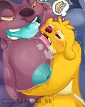 anal anthro belly big_tongue blush blush_lines bodily_fluids cum cum_in_ass cum_inside fur genital_fluids group group_sex hug inverted_nipples male male/male male_penetrated male_penetrating male_penetrating_male moobs multicolored_body multicolored_skin nipples nude orgasm overweight overweight_male penetration pink_body pink_skin pink_tongue purple_body purple_skin red_nose saliva saliva_string sex sweat teal_nipples teal_tongue threesome tongue tongue_out trio two_tone_body two_tone_skin yellow_body yellow_fur 96panda disney lilo_and_stitch gantu jumba_jookiba reuben_(lilo_and_stitch) alien experiment_(lilo_and_stitch) kweltikwan 2025 hi_res watermark