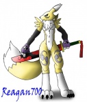 black_sclera blue_eyes breasts canine claws digimon facial_markings female fox fur gloves markings naturally_censored navel neck_ruff reagan700 renamon solo sword weapon white_fur yellow_fur yin_yang
Rating: Safe
Score: 2
User: Test-Subject_217601
Date: December 09, 2011