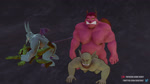 anal anthro blue_body blue_skin bodily_fluids cum cum_inflation cum_inside genital_fluids green_body green_skin group inflation male male/male muscular muscular_male overweight overweight_male tail xedit disney disney's_hercules gleck pain_(hercules) panic_(hercules) rafle demon goblin humanoid imp 16:9 3d_(artwork) animated digital_media_(artwork) hi_res high_framerate huge_filesize long_playtime no_sound webm widescreen