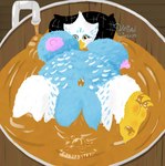 anthro areola bathtub beak big_areola big_breasts big_feet big_fupa big_nipples blush breasts breasts_in_front_of_face candy caramel_(food) dessert eyelashes fart fart_bubbles fart_fetish feathers feet female fluffy food food_between_breasts food_fetish food_in_pussy food_insertion food_play foot_fetish foot_focus front_view fupa fur improvised_sex_toy long_eyelashes looking_at_viewer navel nipples overweight painted_background partially_submerged penetration pregnant presenting puffy_nipples raised_leg scales slime solo spread_legs spreading swollen swollen_feet talons toes vaginal vaginal_penetration veiled_lioness legends_of_chima lego eris_(legends_of_chima) accipitrid accipitriform avian bird eagle digital_media_(artwork) hi_res