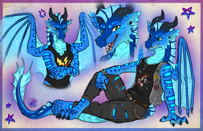 anthro anthrofied bioluminescence black_clothing black_shirt black_tank_top black_topwear blue_body blue_scales bottomwear breasts claws clothing cross-popping_vein fangs female finger_claws glowing green_eyes grin long_neck long_tail looking_at_viewer membrane_(anatomy) membranous_wings multiple_poses open_mouth open_smile pants pose scales shirt small_breasts smile snout solo tail tank_top teeth toe_claws tongue topwear torn_bottomwear torn_clothing torn_pants wing_claws wings frostedmonster mythology wings_of_fire tsunami_(wof) aquatic aquatic_dragon dragon mythological_creature mythological_scalie scalie seawing_(wof) 14:9 hi_res