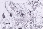 2023 4_arms 4_fingers 4_toes abs anthro anthro_on_anthro arthropod athletic athletic_anthro athletic_male ball_fondling balls bee black_and_white blind_eye bodily_fluids breasts butt canid canid_demon canine chest_tuft claws cum cumshot demon ejaculation english_text erection eye_scar facial_scar fangs feet female female_licking_male finger_claws fingers fondling foot_fetish foot_in_mouth foot_lick foot_play foot_suck fox fur genital_fluids genitals group group_sex hair handjob hands_behind_head heart_eyes heart_symbol hellhound helluva_boss hindpaw humanoid_feet humanoid_hands hybrid hymenopteran insect intimate licking loona_(helluva_boss) male male/female mammal monochrome multi_arm multi_limb mythological_canine mythological_creature mythology nipples nude paws penile penis plantigrade queen_bee-lzebub_(helluva_boss) saliva saliva_on_foot saliva_on_tongue scar sex sucking teeth text thebigmansini threesome toe_claws toe_in_mouth toe_suck toes tongue tongue_out traditional_media_(artwork) trio tuft vortex_(helluva_boss)