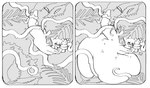 anal anal_penetration anthro belly belly_expansion belly_inflation big_belly bodily_fluids cat_tail detailed_background double_penetration expansion fluffy fluffy_chest fluffy_ears fluffy_hair fluffy_tail forced front_view fur hair huge_belly hyper hyper_belly hyper_inflation inflatable inflation inflation_fetish liquid_inflation lying male overweight overweight_anthro penetration rape sex side_view sketchy solo tail tentacle_in_ass tentacle_penetration tentacle_rape tentacle_sex tentacles tentacles_everywhere wwsnke99 ych_(character) bovid bovine cattle domestic_cat felid feline felis mammal monster digital_media_(artwork) hi_res monochrome sketch