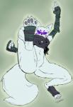 alopex anthro arctic_fox bandage bottomless butt canine claws clothed clothing dawmino female fox fur hindpaw jumping looking_at_viewer mammal mutant ninja pawpads paws plain_background presenting skimpy solo teenage_mutant_ninja_turtles thick_thighs white_fur
Rating: Safe
Score: 10
User: Anon1337fox
Date: March 25, 2014