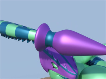 5_fingers breasts buttplug female fingers machine nipples non-mammal_breasts plug_(sex_toy) purple_eyes sex_toy solo idsaybucketsofart vera-01 android reptile robot scalie 2017 3d_(artwork) 3d_animation 4:3 animated digital_media_(artwork) no_sound short_playtime video