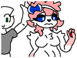 anthro blue_eyes blush breast_expansion breasts bulge butt collar duo expansion female forced forced_transformation fur gender_transformation goo_transformation green_eyes hair intersex intersex/male latex liquid_latex male male/male red_hair tail transformation white_body white_fur moxxiecd nintendo pokemon eeveelution generation_6_pokemon goo_creature humanoid pokemon_(species) sylveon animated digital_media_(artwork) flipnote_studio_(artwork) no_sound webm