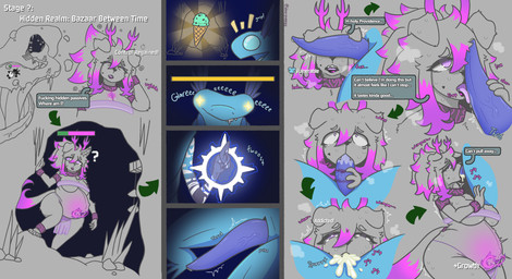 animal_genitalia anthro antlers bandeau blue_body blue_penis bodily_fluids bottomwear bracelet breasts chest_tattoo choker clothing collar corruption crying cum cum_in_mouth cum_inflation cum_inside dessert dialogue dipstick_hair dipstick_tail drinking drinking_cum drooling duo ejaculation erection fellatio female food gameplay_mechanics genital_fluids genital_slit genitals glowing glowing_belly hair heart_eyes heart_pupils heart_symbol horn ice_cream inflation inner_ear_fluff interspecies interspecies_pregnancy jewelry licking lipstick lipstick_on_penis loincloth makeup male male/female markings multicolored_hair navel necklace onomatopoeia oral oral_penetration outie_navel penetration penile penis penis_covering_eyes penis_lick pregnant pregnant_anthro pregnant_female profanity purple_eyes purple_insides purple_mouth purple_text question_mark questionable_consent saliva sex sound_effects speech_bubble status_effect sweat tail tail_markings tapering_penis tattoo tears text tongue topwear tribal tuft vein veiny_penis whimper whining womb_tattoo deerpuppyy risk_of_rain mint_the_deerpuppy newt_(risk_of_rain) amphibian canid canine deer hybrid mammal monster newt salamander 2026 absurd_res comic english_text hi_res
