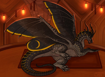 ambiguous_feral ambiguous_gender animal_genitalia anus butt claws feral finger_claws genital_slit genitals grey_body grey_scales long_neck long_tail presenting presenting_hindquarters raised_tail scales solo tail tail_anus thick_tail toe_claws wings vantabats mythology wings_of_fire haze_(hazesilkie) dragon hybrid mythological_creature mythological_scalie nightwing_(wof) scalie silkwing_(wof) hi_res