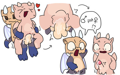 2_horns 3_toes anthro blue_arms blue_feet blue_legs blue_tail bodily_fluids brown_eyes crossgender crotch_shot cum cum_from_vagina cum_in_vagina cum_inside duo feet female female_on_top flat_chested ftm_transformation gender_transformation genital_fluids genital_swap genitals head_horn horn humanoid_genitalia humanoid_penis light_horn light_wings male male/female male_on_bottom melting monotone_horn mtf_transformation multicolored_body on_bottom on_top penetration penile penile_penetration penis penis_in_vagina pink_arms pink_body pink_feet pink_horn pink_legs pink_penis pink_tail pink_vulva pink_wings plantigrade sequential_arrow sitting sitting_on_another smooth_horn speech_bubble surprised sweat tail toes transformation transformation_while_penetrated vaginal vaginal_penetration vulva wings yellow_body nomani_int32 mythology nomani_(nomani_int32) peachie_(nomani_int32) dragon mythological_creature mythological_scalie scalie 16:10 sequence widescreen