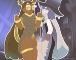big_penis brown_body cloak clothed clothing clothing_pull duo femboy food frottage genitals gradient_penis grey_body hair hat headgear headwear heart_symbol horn long_hair male male/male partially_clothed penile penis penises_touching sex size_difference smug squish surprise teasing thick_thighs thigh_squish thigh_strap witch_hat sodacrumble cookie_run cookie_run_kingdom cookie_run_ovenbreak millennial_tree_cookie prune_juice_cookie food_creature humanoid 5:4 hi_res
