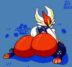 anthro big_butt blue_background butt butt_focus butt_slap feet femboy glistening glistening_butt holidays huge_butt hyper hyper_butt male nude orange_butt presenting presenting_hindquarters seductive shaking_butt simple_background slap slapping_own_butt slapping_self small_tail soles solo sound_effects spanking spanking_self tail teasing teasing_viewer thick_thighs wide_hips wobbling_butt yelp sound_warning third-party_edit toilet_man chinese_zodiac easter nintendo pokemon year_of_the_rabbit cinderace generation_8_pokemon lagomorph leporid mammal pokemon_(species) 2023 2d_animation animated digital_media_(artwork) hi_res loop piskel_(artwork) pixel_(artwork) pixel_animation short_playtime signature sound sound_edit video