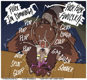 69_position anthro anus backsack balls balls_deep bed_sheet bedding big_balls big_penis bodily_fluids bouncing_balls brown_body brown_fur cum cum_from_nose cum_in_mouth cum_in_nose cum_inside cum_on_balls cumshot deep_throat dialogue duo ejaculation excessive_genital_fluids eye_roll face_fucking faceless_character faceless_male feet fluffy fluffy_tail foot_on_face fur genital_fluids genitals half-closed_eyes humanoid_genitalia humanoid_penis interspecies irrumatio low-angle_view male male/male male_penetrated male_penetrating male_penetrating_male markings mismatched_genitalia mismatched_humanoid_penis mismatched_penis narrowed_eyes oral oral_penetration penetration penile penile_penetration penis penis_in_mouth rear_view rough_sex sex shaking stretched_mouth striped_markings striped_tail stripes tail tail_markings text throat_swabbing tight_fit trembling upside_down yellow_eyes neelix guardians_of_the_galaxy marvel neelix_(character) rocket_raccoon canid canine canis mammal procyonid raccoon wolf 2025 english_text url