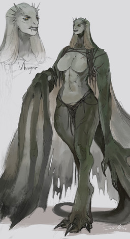 abs anthro big_breasts biped breasts claws clothed clothed_anthro clothed_female clothing featureless_breasts feet female fingers front_view hair navel non-mammal_breasts non-mammal_navel simple_background solo standing tail teeth toes wide_hips wings juliathedragoncat mythology animal_humanoid dragon humanoid mythological_creature mythological_scalie scalie 2026 digital_drawing_(artwork) digital_media_(artwork) hi_res