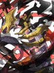 ambiguous_gender feral open_mouth red_eyes simple_background solo white_background kan419_k nintendo pokemon generation_4_pokemon giratina legendary_pokemon origin_forme_giratina pokemon_(species)