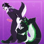 anthro butt butt_sniffing claws duo face_in_ass fluffy fluffy_tail genitals humanoid_genitalia humanoid_penis male male/male nude penis raised_tail skunk_tail sniffing tail thick_tail misfitbiscuit nintendo pokemon nt_skunkington generation_8_pokemon mammal mephitid obstagoon pokemon_(species) skunk hi_res