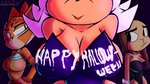 anthro big_breasts breasts bunny_costume clothed clothing costume exposure_variation female group holidays leotard looking_at_viewer presenting presenting_breasts simple_background nativefall beastars dreamworks halloween kung_fu_panda sega sonic_the_hedgehog_(series) kyuu_(beastars) master_tigress rouge_the_bat bat domestic_rabbit felid lagomorph leporid lop_rabbit mammal oryctolagus pantherine rabbit tiger 16:9 crossover hi_res widescreen