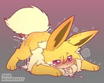 after_transformation andromorph blush bodily_fluids cum cum_in_mouth cum_in_pussy cum_inside cum_on_face cum_on_penis disembodied_penis drooling duo ejaculation excessive_cum excessive_genital_fluids feral fur genital_fluids genitals intersex male nude open_mouth penetration penis saliva sex simple_background solo_focus species_transformation tail tongue tongue_out transformation vaginal vaginal_penetration bundefault nintendo pokemon shab_(bundefault) canid canine eevee generation_1_pokemon lagomorph mammal pokemon_(species) digital_media_(artwork)
