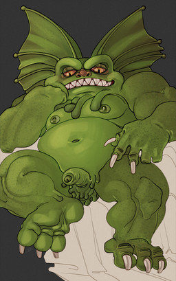 3_toes belly claws feet freckles genitals green_body green_skin half-erect male muscular muscular_arms muscular_legs muscular_male not_furry overweight overweight_male pecs penis pink_nose relaxing sharp_teeth simple_background sitting slightly_chubby slightly_chubby_male smile soles solo teeth toes white_claws wrinkled_balls wrinkled_penis yellow_eyes ravuer shadow_raiders femur_(shadow_raiders) alien amphibian humanoid absurd_res hi_res