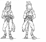 absurd_res anthro armor asheru_(setting) black_and_white boob_armor bottomwear breastplate butt canid canine canis clothing contrapposto digitigrade feathers female furgonomics girdle greaves hand_on_hip headgear helmet hi_res inks line_art loincloth mammal melee_weapon model_sheet monochrome pauldron plume rear_view roman scabbard scott_ruggels simple_background solo sword tail tail_clothing tassels virinia weapon white_background winged_helmet wolf wraps