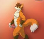 2014 4_fingers abs animal_genitalia anthro biceps black_nose brown_fur brown_hair butt butt_grab canine canine_penis chest_tuft claws cum cum_on_hand cum_on_penis cum_on_self cum_string cum_trail erection fox fur gradient_background grin hair hair_over_eye half-closed_eyes hand_on_butt happy hindpaw knot leaking looking_at_viewer male mammal manly markings masturbation muscles navel nipples nude orange_fur orgasm original_character pawpads paws pecs penis pink_penis plain_background pose presenting red_background seductive sheath short_hair side_view smile socks_(marking) solo standing suggestive toned tuft two_tone_fur ursofofinho vein werefox white_fur yellow_eyes
Rating: Explicit
Score: 20
User: toh
Date: January 08, 2014