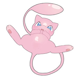 3_fingers ambiguous_gender blue_eyes blush blush_lines blush_stickers bodily_fluids featureless_crotch feet feral fingers floating hindpaw long_tail looking_at_viewer looking_down looking_down_at_viewer null open_mouth paws pink_body pink_tail simple_background solo spread_legs spreading sweat sweatdrop tail thick_thighs white_background white_sclera yakiniku628 nintendo pokemon generation_1_pokemon legendary_pokemon mew_(pokemon) pokemon_(species) 2026 colored hi_res