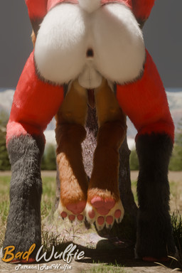 5_fingers anal anal_penetration anthro anthro_on_anthro anus balls bareback barefoot big_ears biped black_nose blue_eyes bottomless butt carrying_another claws clothed clothing day detailed_background digitigrade dirt duo erection feet femboy field fingers fluffy forest fur genitals gloves_(marking) grass hair holding_another light male male/male male_anthro male_penetrated male_penetrating male_penetrating_male markings mountain nature nude orange_body orange_fur outside outside_sex pawpads paws penetration penile penile_penetration penis penis_in_ass plant public public_exposure public_nudity public_sex raised_tail realistic rear_view red_body red_fur rock roots sex sky soles spreading standing standing_sex strump sun sunlight tail tree tree_stump tree_trunk whiskers white_body white_fur white_whiskers red_wulfie fen_(red_wulfie) red_(red_wulfie) canid canine canis fennec_fox fox mammal true_fox wolf 2:3 3d_(artwork) blender_(artwork) blender_cycles_(artwork) digital_media_(artwork) hi_res watermark