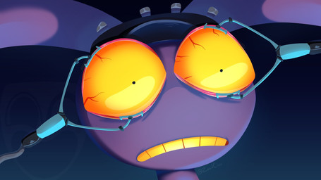 ambiguous_gender anthro bloodshot_eyes close-up constricted_pupils duo eye_speculum eyes_forced_open forced forced_to_watch frown light long_ears looking_at_another mask pupils purple_body small_pupils teeth text yellow_sclera yellow_teeth zazilcross a_clockwork_orange glitch_productions spudsy's the_amazing_digital_circus gangle_(tadc) jax_(tadc) animate_inanimate fabric_creature lagomorph leporid living_mask mammal rabbit 16:9 2024 artist_name digital_drawing_(artwork) digital_media_(artwork) hi_res lighting reaction_image widescreen female_(lore) male_(lore)