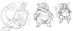 after_transformation anthro athletic balls before_and_after bodily_fluids bone feral flaccid floating forced forced_transformation front_view genitals hair height_reduction horn long_tail male moobs nude nude_male open_mouth overweight overweight_male penis sharp_teeth short short_stackification simple_background size_transformation skull skull_head small_balls small_penis solo surprise sweat sweatdrop tail tail_tuft teeth three-quarter_view transformation tuft white_background wide_eyed wide_hips wide_stance nobodyshouse asian_mythology east_asian_mythology league_of_legends mythology riot_games tencent aurelion_sol_(lol) dragon eastern_dragon mythological_creature mythological_scalie scalie digital_drawing_(artwork) digital_media_(artwork) guide_lines hi_res monochrome sequence sketch