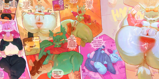 anal anal_penetration angry angry_sex anthro anus big_breasts big_butt bodily_fluids bottomless breasts butt clothed clothing cum dialogue duo ejaculation face_in_ass female genital_fluids genitals male male/female penetration sex sniffing text thick_thighs vaginal_fluids vaginal_squirting vulva smashmat aggretsuko sanrio manaka_(aggretsuko) retsuko ailurid chinchilla chinchillid equid equine horse mammal murid red_panda rodent 2025 absurd_res comic english_description english_text hi_res