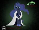 black_background clothed clothing female feral horn simple_background solo rhanite friendship_is_magic hasbro my_little_pony mythology vampire_the_masquerade white_wolf_publishing world_of_darkness_(series) princess_luna_(mlp) equid equine mammal mythological_creature mythological_equine unicorn