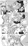 alternating_focus anthro anthro_penetrating anthro_penetrating_humanoid big_butt black_and_white bodily_fluids borderless_panel butt comic cum cum_in_goo cum_in_mouth cum_inside deep_throat dialogue drinking drinking_cum duo english_text erection fellatio female female_penetrated genital_fluids genitals goo-connected_lips goo_creature gynomorph gynomorph/female gynomorph_penetrating gynomorph_penetrating_female half-erect humanoid humanoid_on_anthro humanoid_penetrated intersex intersex/female intersex_penetrating intersex_penetrating_female mammal monochrome nine_frame_image oral oral_penetration penetration penile penis rodent sex shonuff slime_sex speech_bubble squeek swallowing text translucent translucent_body