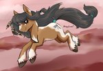 axe cutie_mark feathers female feral hooves looking_at_viewer mane markings melee_weapon smile solo tomahawk weapon sketchygarden hasbro my_little_pony equid equine horse mammal pony