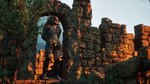 armor clothing male muscular not_furry rock ruins simple_background solo sunset ralic_turman predator_(franchise) alien humanoid yautja 3d_(artwork) digital_media_(artwork) hi_res