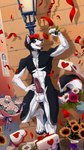 abs animal_genitalia animal_penis anthro balls canine_genitalia canine_penis disembodied_hand erection flower genitals group knot knotted_penis looking_at_viewer male nude open_mouth open_smile outside penis plant smile solo_focus standing hazakyaracely sebastian_the_husky canid canine canis domestic_dog husky mammal nordic_sled_dog spitz absurd_res hi_res signature