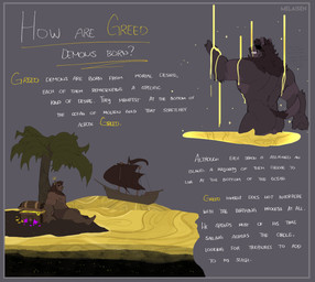 anthro boat border briefs briefs_only brown_body brown_briefs brown_fur brown_mane brown_tail butt clothed clothed_anthro clothed_male clothing evergreen_tree fur gold_(metal) grin information island male mane muscular muscular_anthro muscular_male nude_anthro nude_male pine_tree plant sitting smile solo standing tail teeth text topless topless_anthro topless_male treasure treasure_chest tree underwear underwear_only vehicle watercraft white_text yellow_text melaisen tolentino_(melaisen) canid canine demon mammal 2022 absurd_res artist_name digital_drawing_(artwork) digital_media_(artwork) english_text hi_res