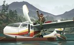 aircraft airplane anthro clothing detailed_background forest gesture jacket lake male mountain pier plant seaplane solo tools topwear tree vehicle waving waving_at_viewer wrench mynameiscomic beaver mammal rodent hi_res