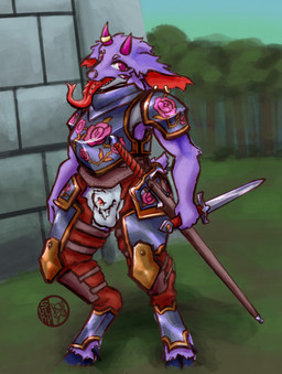 Rating: e
ID: 5687761
Date: 2025-07-05 11:57:32 -0400
Status: pending
Score: 2
4_eyes animal_genitalia anthro armor balls bodily_fluids bovid breastplate caprine clothed clothing crotch_window datura-art datura_(datura-art) demon female forked_tongue fully_sheathed fur genital_fluids genitals goat gynomorph hi_res holding_object holding_weapon horn hybrid intersex knight mammal melee_weapon multi_eye mythological_creature mythology open_mouth penis piercing precum scabbard sheath solo sword tongue tongue_out warrior weapon post #5687761