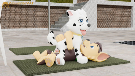 bodily_fluids cum cum_in_vagina cum_inside duo female feral genital_fluids genitals knot knotted_penis male penis sex yoga_mat young young_feral unknowndata paw_patrol ace_(tracker_the_quilava) stormie_(marvispot84) dalsky_(dalmatian_and_husky) 3d_(artwork) digital_media_(artwork)
